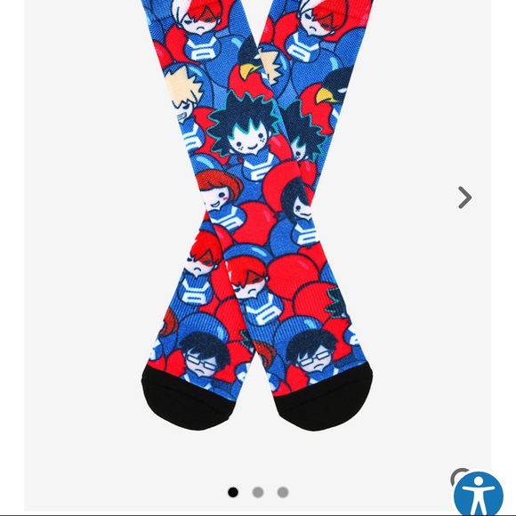 Bioworld Other - My Hero Academia Box Lunch Exclusive Crew Socks